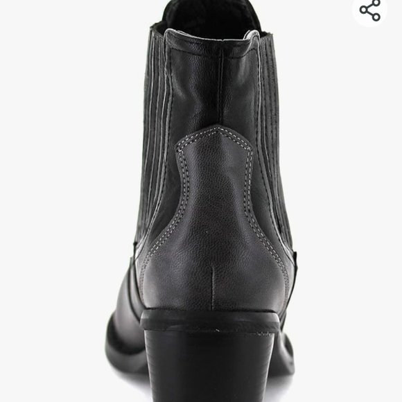 Seven7 Women's Tuxedo Tex Cowboy Vegan Leather Boots - Picture 4 of 8